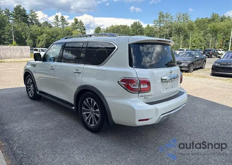 2017 Nissan Armada Sv/Sl/Platinum z USA, uszkodzony, nr VIN JN8AY2NC6H9507993